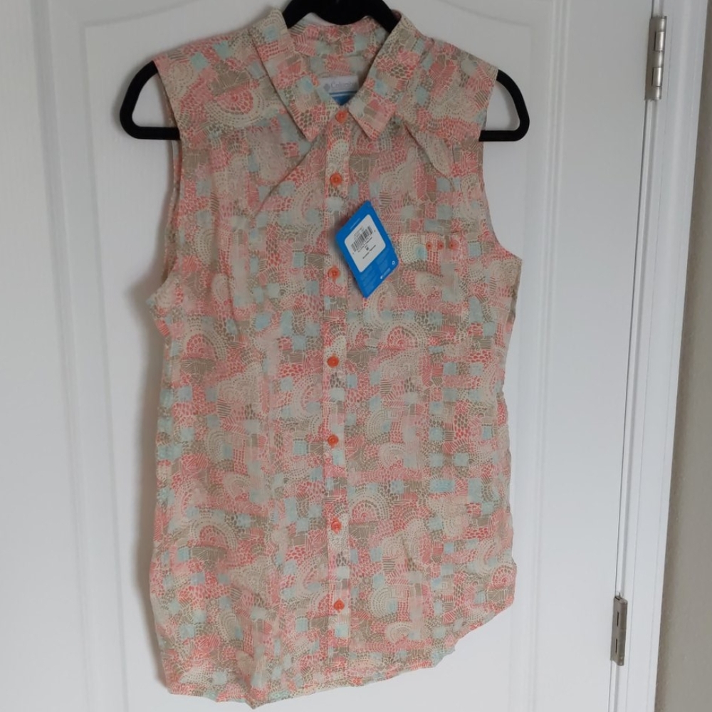 Columbia PFG Sleeveless Shirt